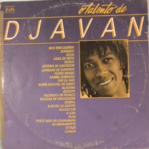 O TALENTO DE DJAVAN  LP DUPLO 1985 (COLECIONADOR)