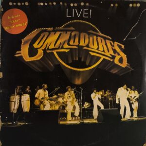 THE COMMODORES LIVE LP (DUPLO) 1977